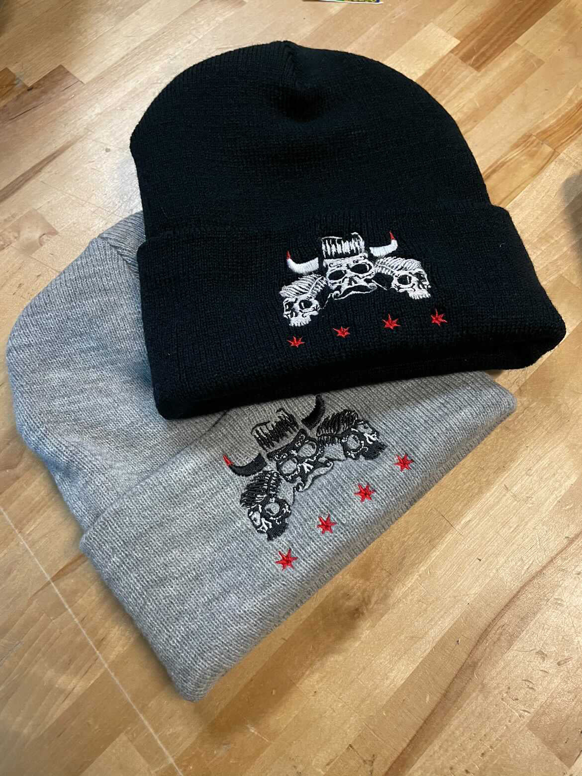 The Rockstar Bully Beanie offering a unique look great for any outfit.  Add to cart
